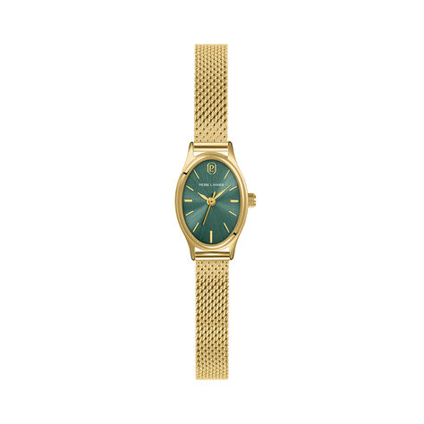 Montre Pierre Lannier Lannier Ovalia Vert - Montres Femme | Histoire d&rsquo;Or