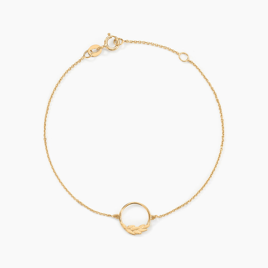 Bracelet Foliel Or Jaune - Bracelets Femme | Histoire d&rsquo;Or