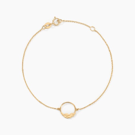 Bracelet Foliel Or Jaune - Bracelets Femme | Histoire d&rsquo;Or