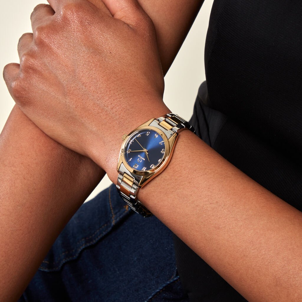 Montre O Watch Colored Bleu - Montres Femme | Histoire d’Or
