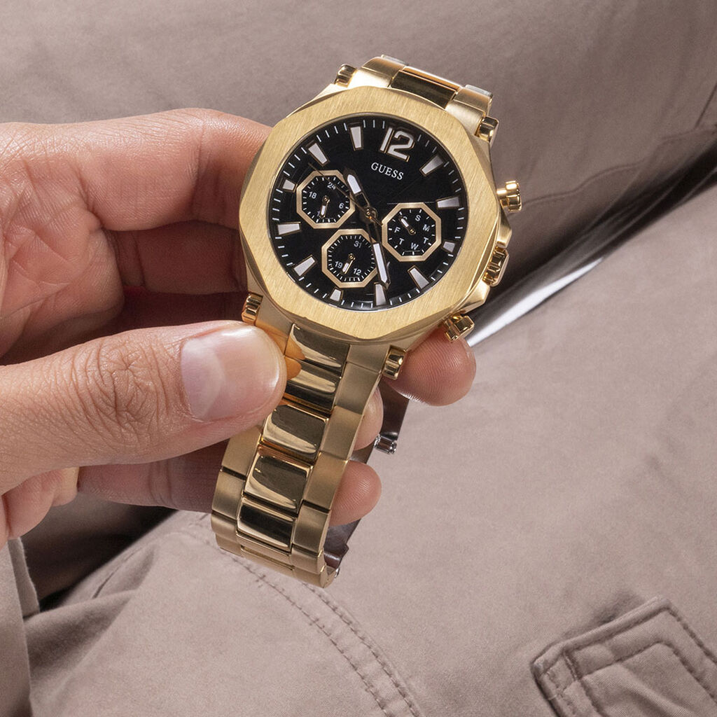 Montre Guess Edge Noir - Montres Homme | Histoire d’Or