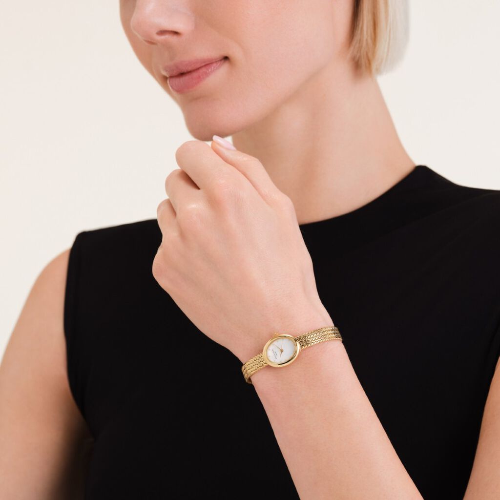 Montre Rosefield Minis Nacre Blanche - Nouveautés Femme | Histoire d’Or
