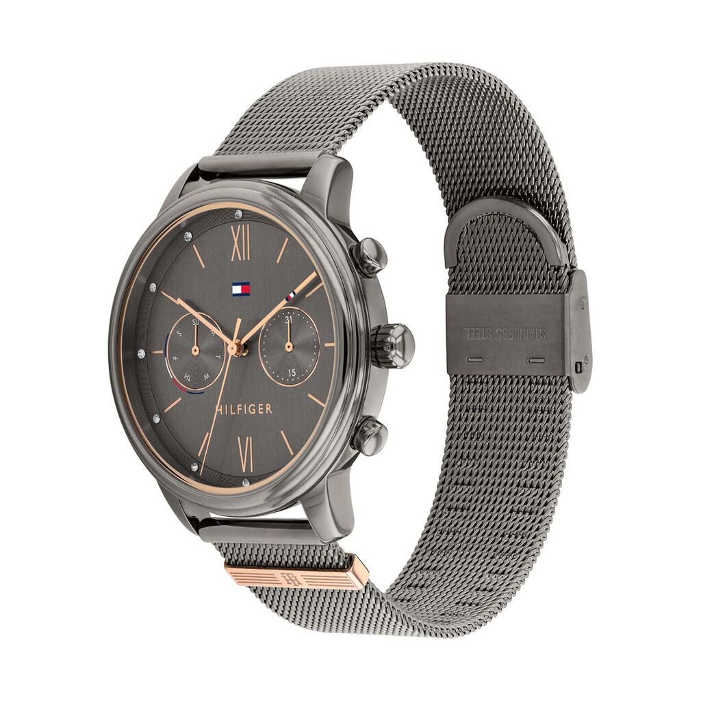 Montre Tommy Hilfiger Gris - Montres Femme | Histoire d’Or
