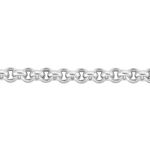 Collier Anta Maille Jaseron Argent Blanc - Chaines Femme | Histoire d&rsquo;Or