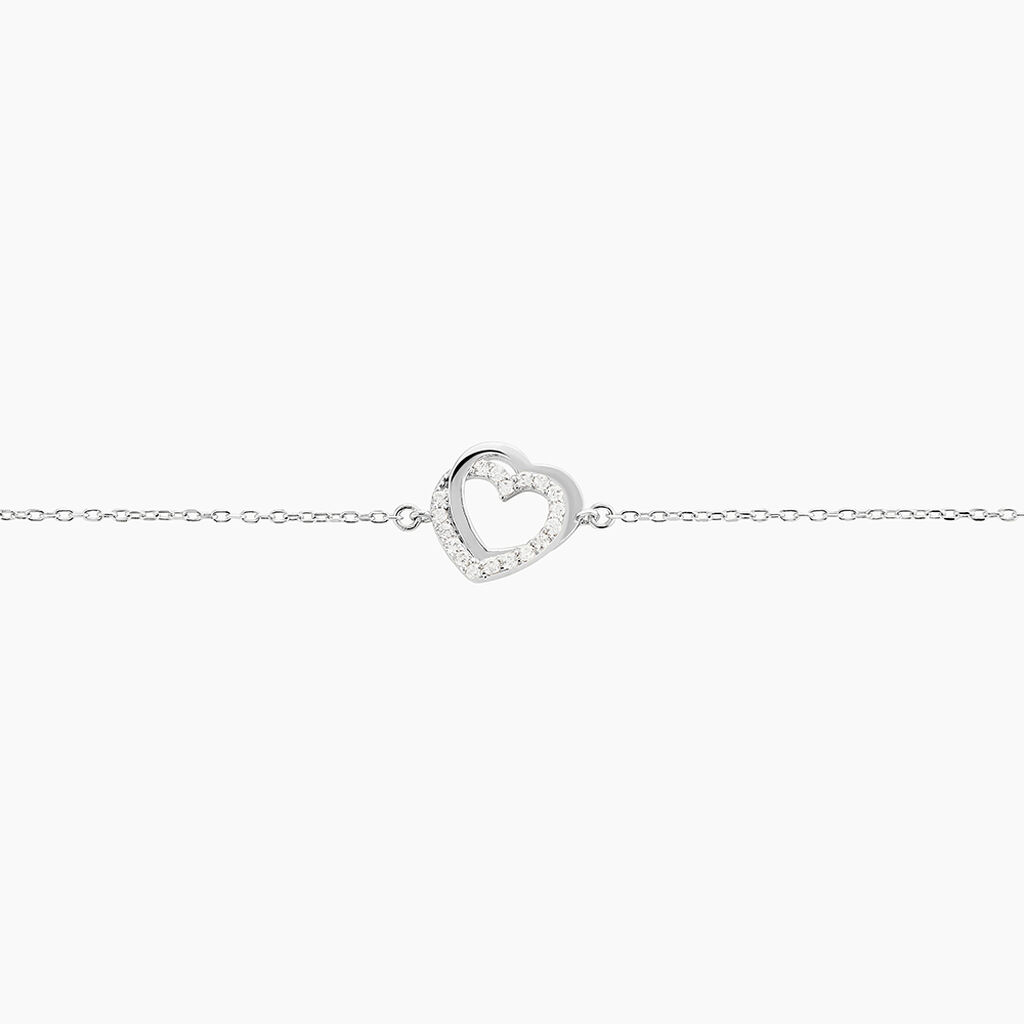Bracelet Atoum Argent Oxyde De Zirconium - Bracelets Femme | Histoire d’Or