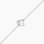 Bracelet Soa Argent Blanc Oxyde De Zirconium - Bracelets Femme | Histoire d&rsquo;Or