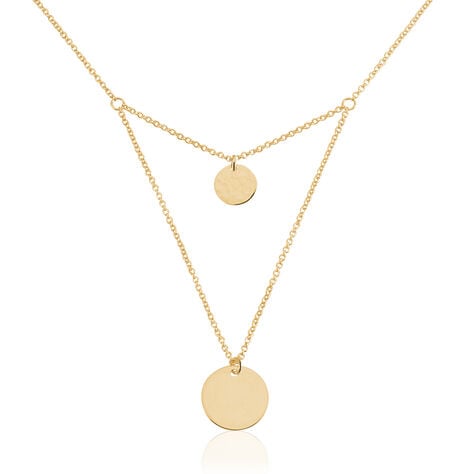 Collier Nuala Plaqué Or Jaune - Colliers doubles et triples chaînes Femme | Histoire d’Or