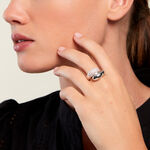 Bague Josyne Argent Blanc Oxyde De Zirconium - Bagues avec pierre Femme | Histoire d&rsquo;Or