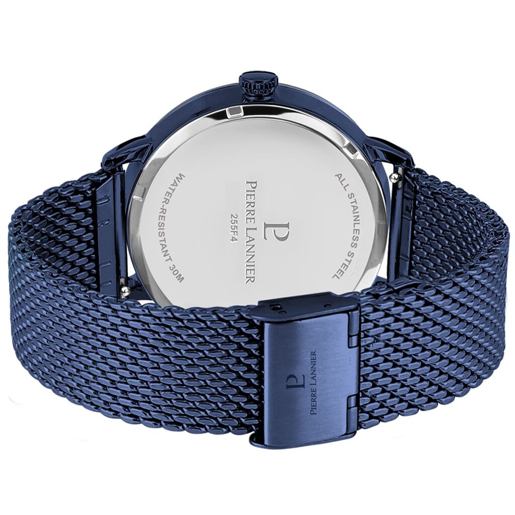 Montre Pierre Lannier Collection Beaucour Bleu - Montres Homme | Histoire d’Or