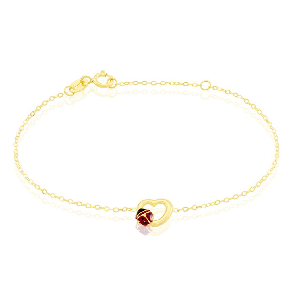 Bracelet Hydrangee Or Jaune - Bracelets Enfant | Histoire d’Or
