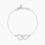 Bracelet Aalia Argent Blanc - Bracelets Femme | Histoire d&rsquo;Or