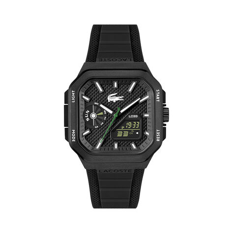 Montre Lacoste Lc33 Square Noir - Montres Homme | Histoire d&rsquo;Or