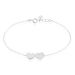 Bracelet Apollonius Argent Oxyde De Zirconium - Bracelets Coeur Femme | Histoire d’Or
