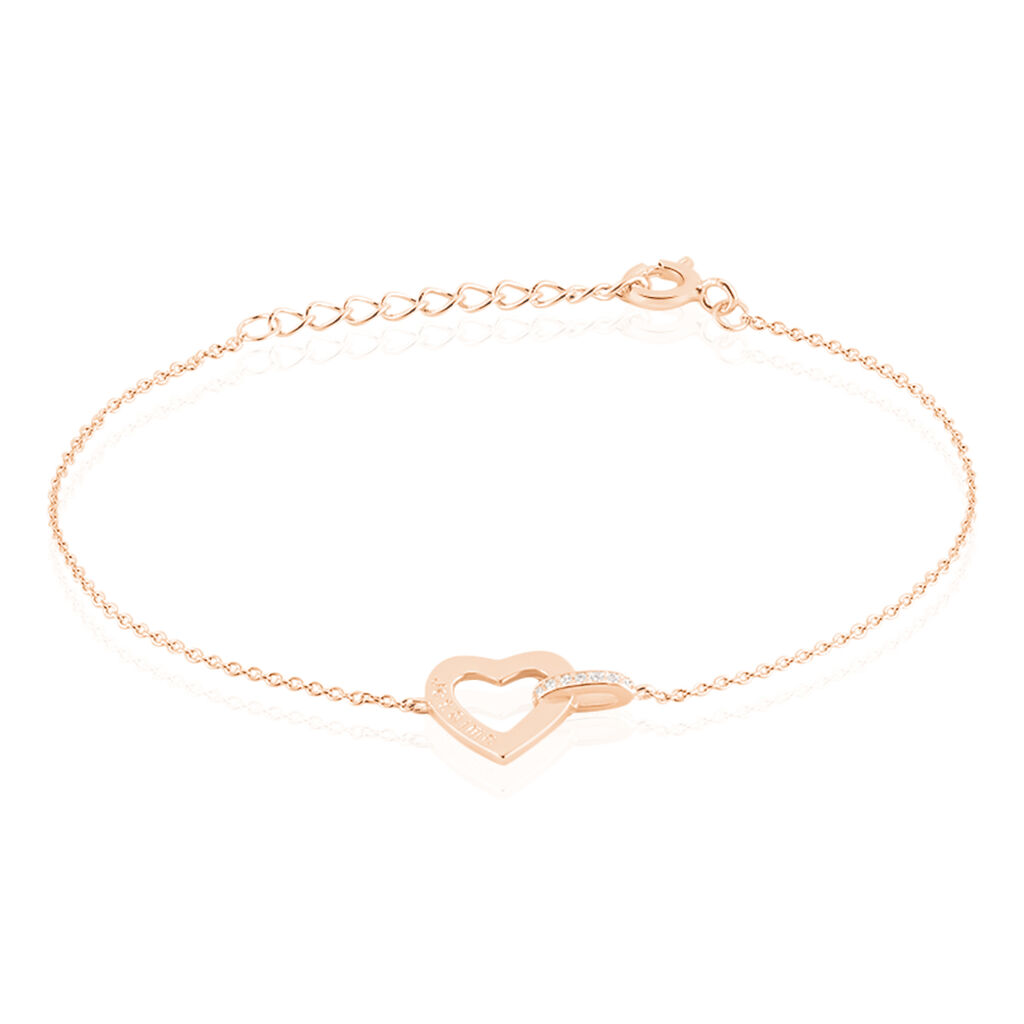 Bracelet Elanda Argent Rose Oxyde De Zirconium - Bracelets Femme | Histoire d’Or