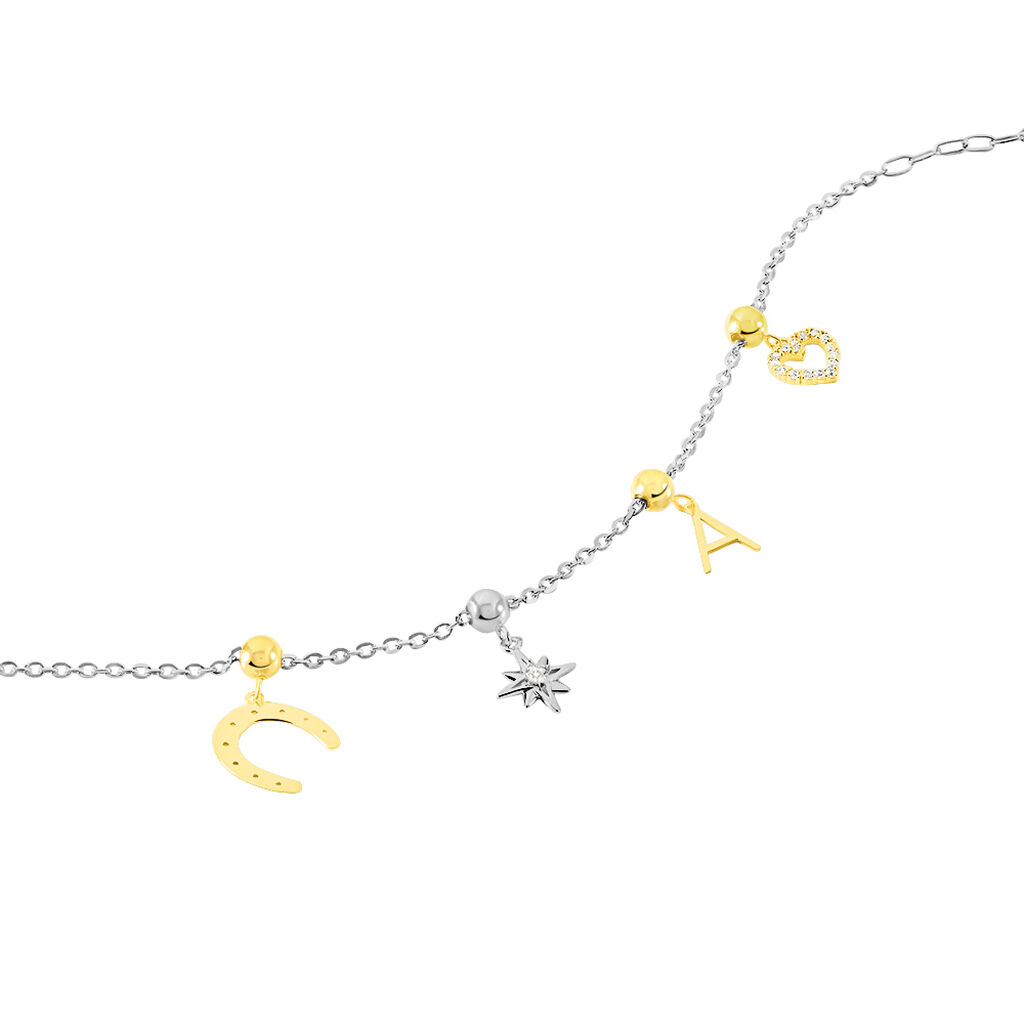 Charms Lhea Or Jaune Oxyde De Zirconium - Pendentifs Coeur Femme | Histoire d’Or