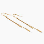 Boucles D'oreilles Pendantes Rain Or Jaune - Boucles d'oreilles pendantes Femme | Histoire d&rsquo;Or
