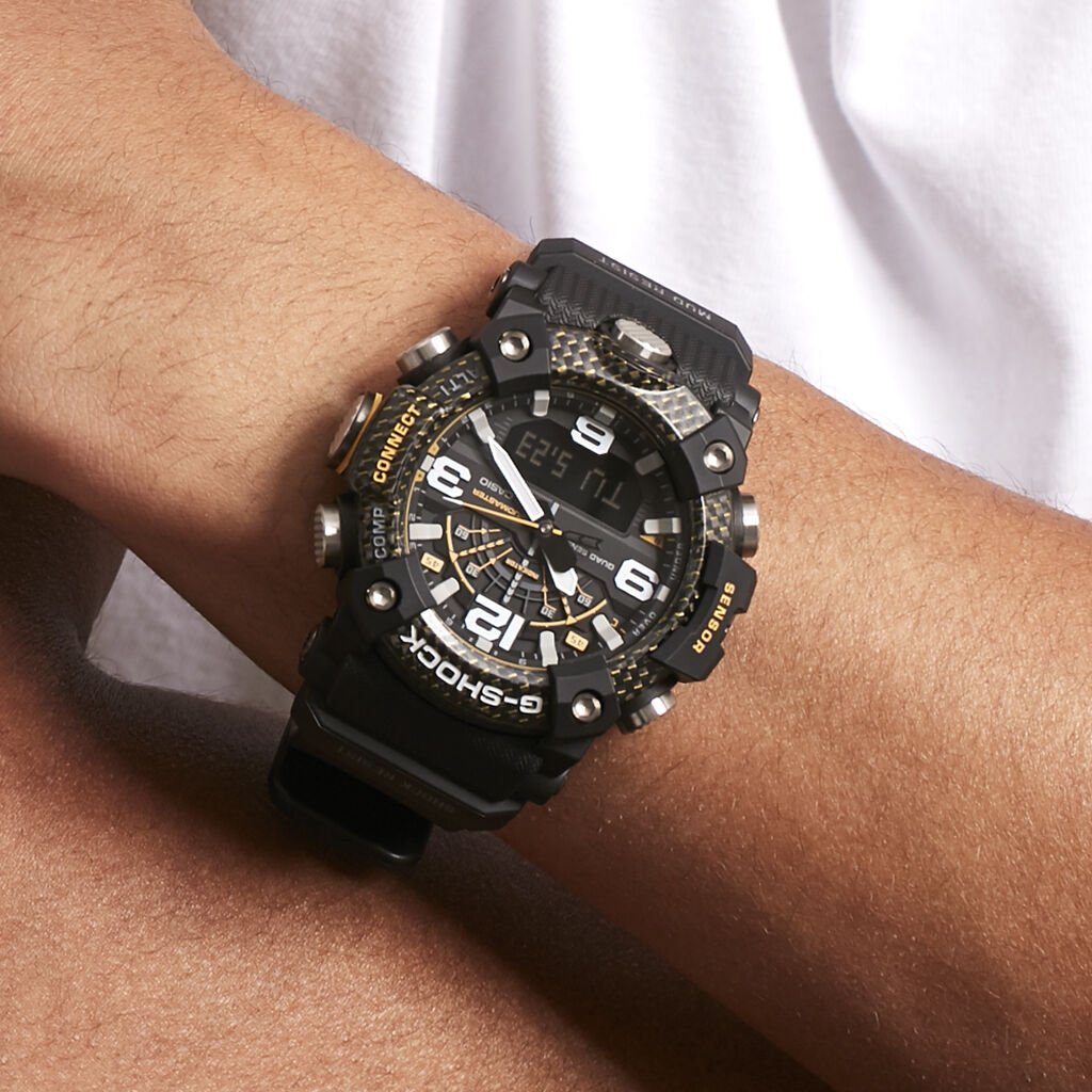 Montre Hybride Casio G-shock Mudmaster Noir - Montres connectées Homme | Histoire d’Or