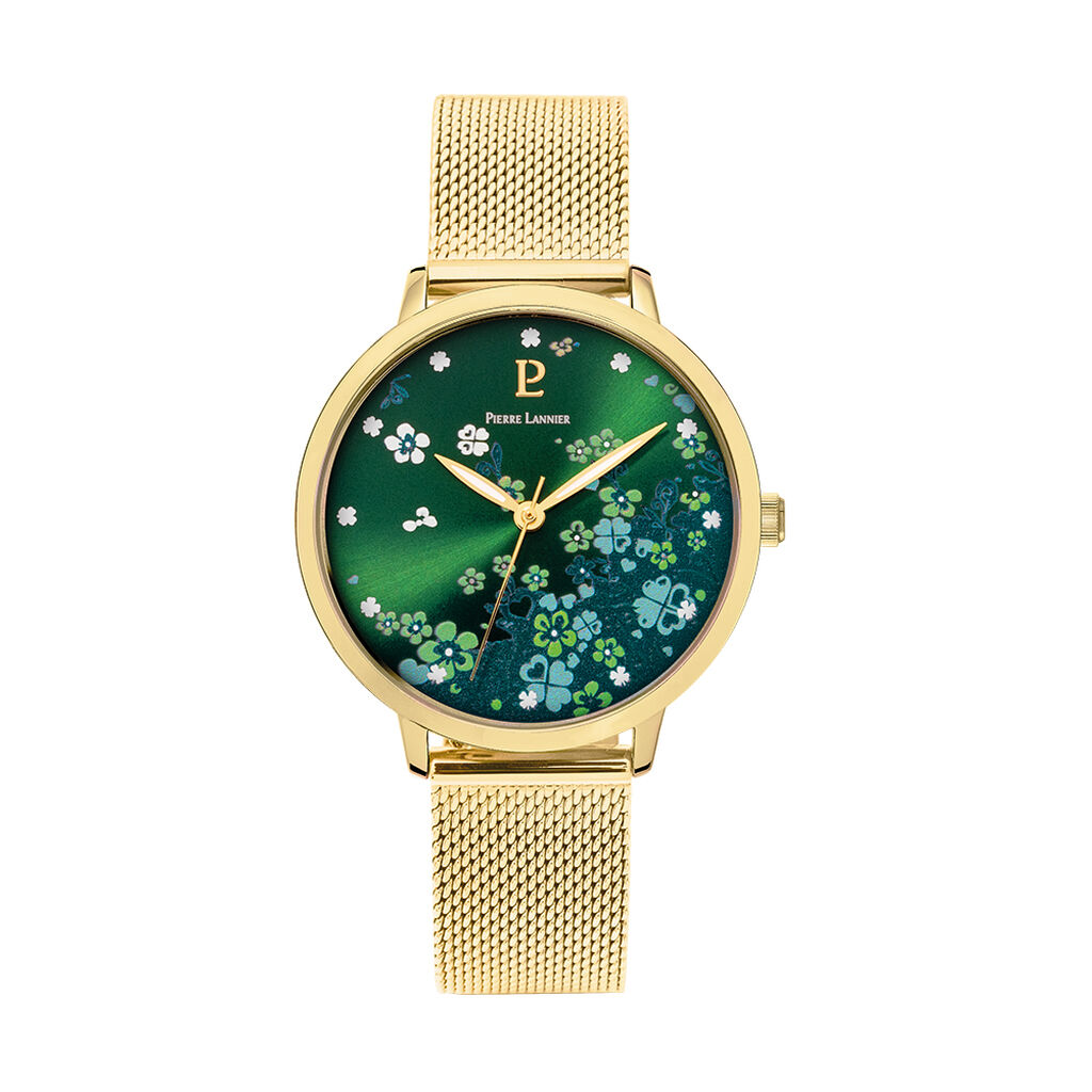 Montre Pierre Lannier Tallia Vert - Montres Femme | Histoire d’Or