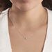 Collier Ponama Or Blanc Oxyde De Zirconium - Colliers Femme | Histoire d’Or