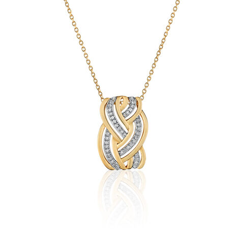 Collier Leopoldine Or Jaune Diamant - Colliers Femme | Histoire d’Or