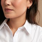 Cr&eacute;oles Ariane Plaqu&eacute; Or Jaune - Boucles d'oreilles cr&eacute;oles Femme | Histoire d&rsquo;Or