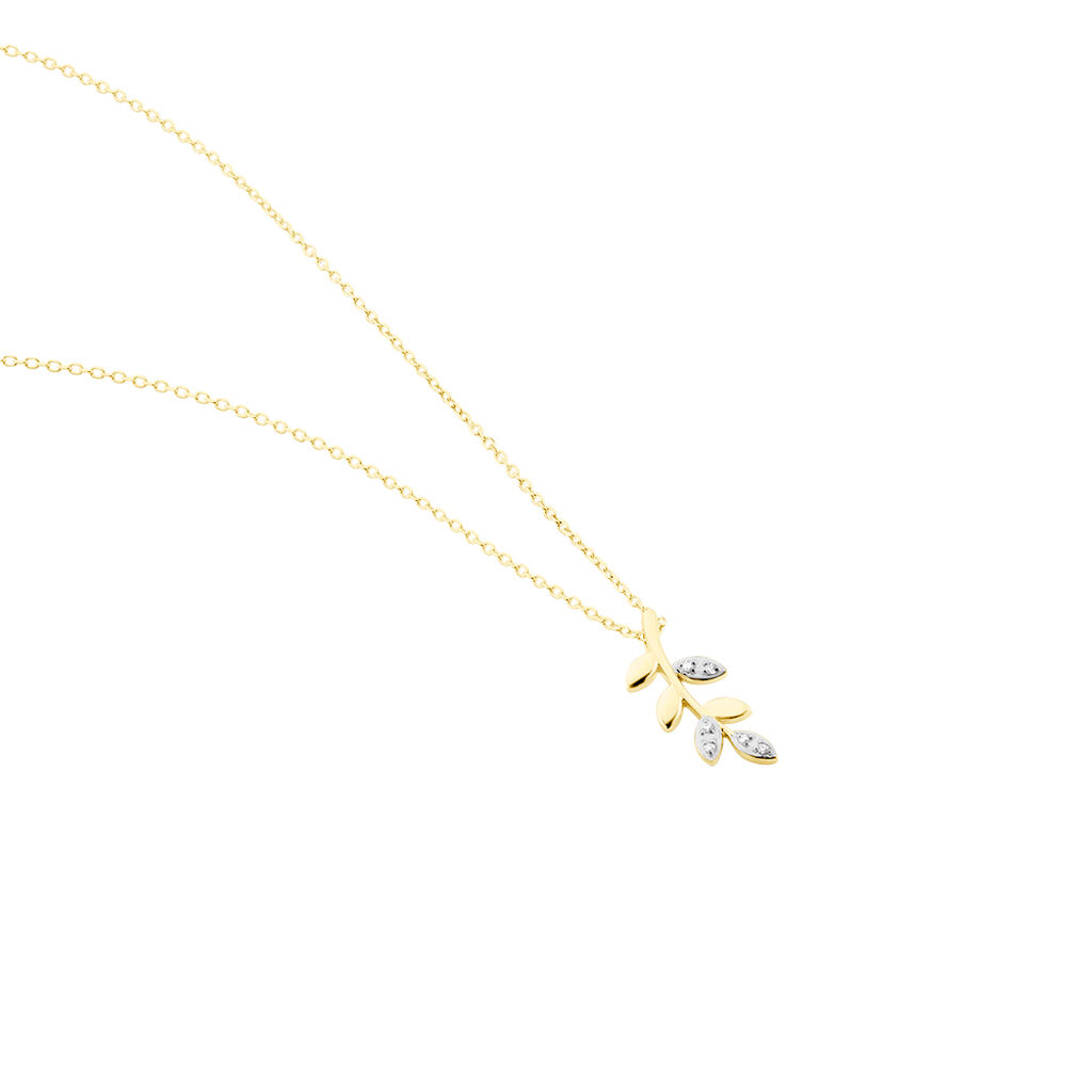 Collier Palmiro Or Jaune Diamant - Colliers Femme | Histoire d’Or