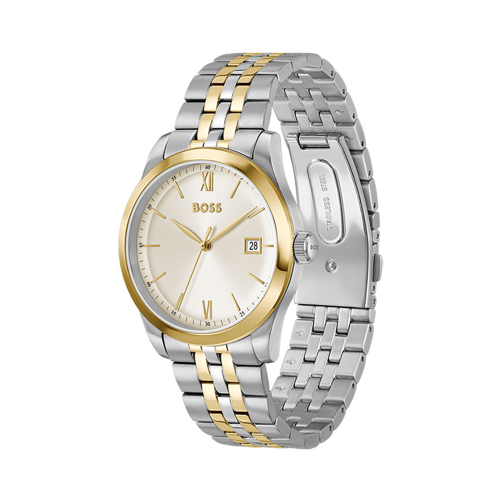 Montre Hugo Boss Langford Beige - Montres Homme | Histoire d&rsquo;Or