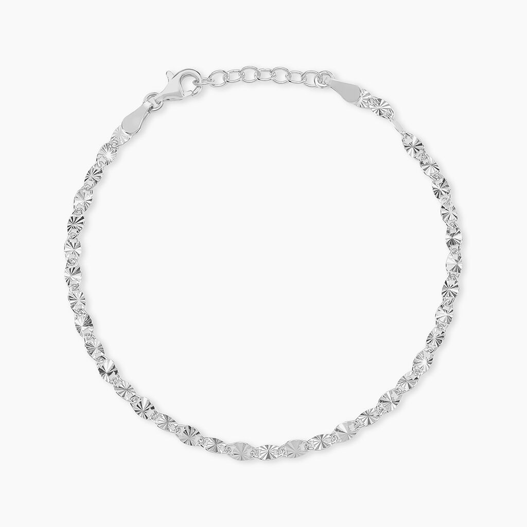 Bracelet Mirabelle Argent Blanc - Bracelets Femme | Histoire d&rsquo;Or