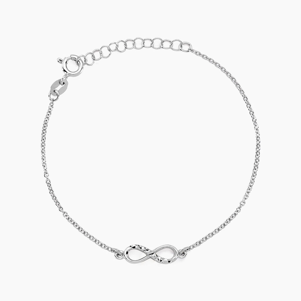 bracelet argent blanc teoxane