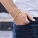 Bracelet Dami Maille Grain De Café Or Jaune - Bracelets chaîne Homme | Histoire d’Or