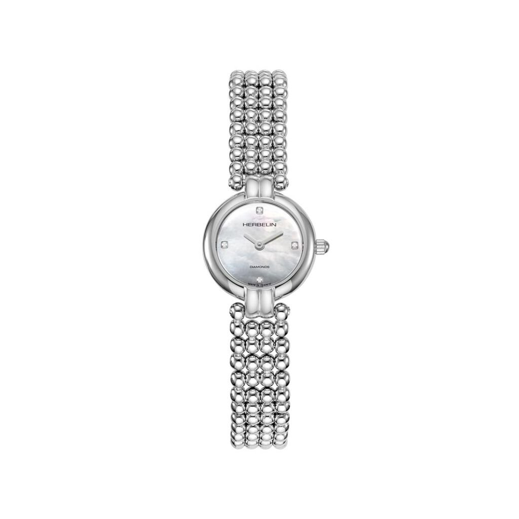 Montre Herbelin Perles Nacre Blanche - Montres Femme | Histoire d&rsquo;Or