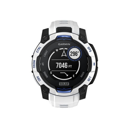 Montre Connect&eacute;e Garmin Instinct 3 - Solar - Montres connect&eacute;es Unisex | Histoire d&rsquo;Or