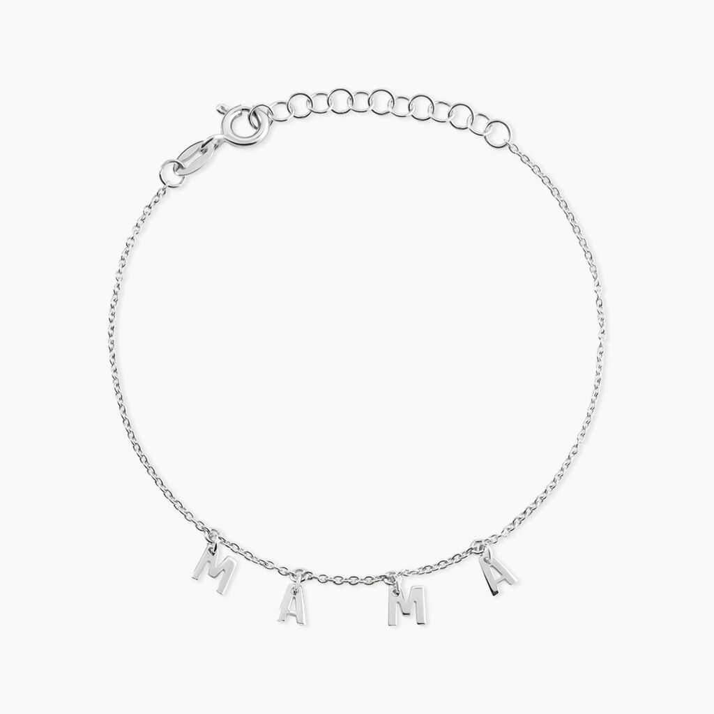 Bracelet Alessina Argent Blanc - F&ecirc;te des m&egrave;res Femme | Histoire d&rsquo;Or