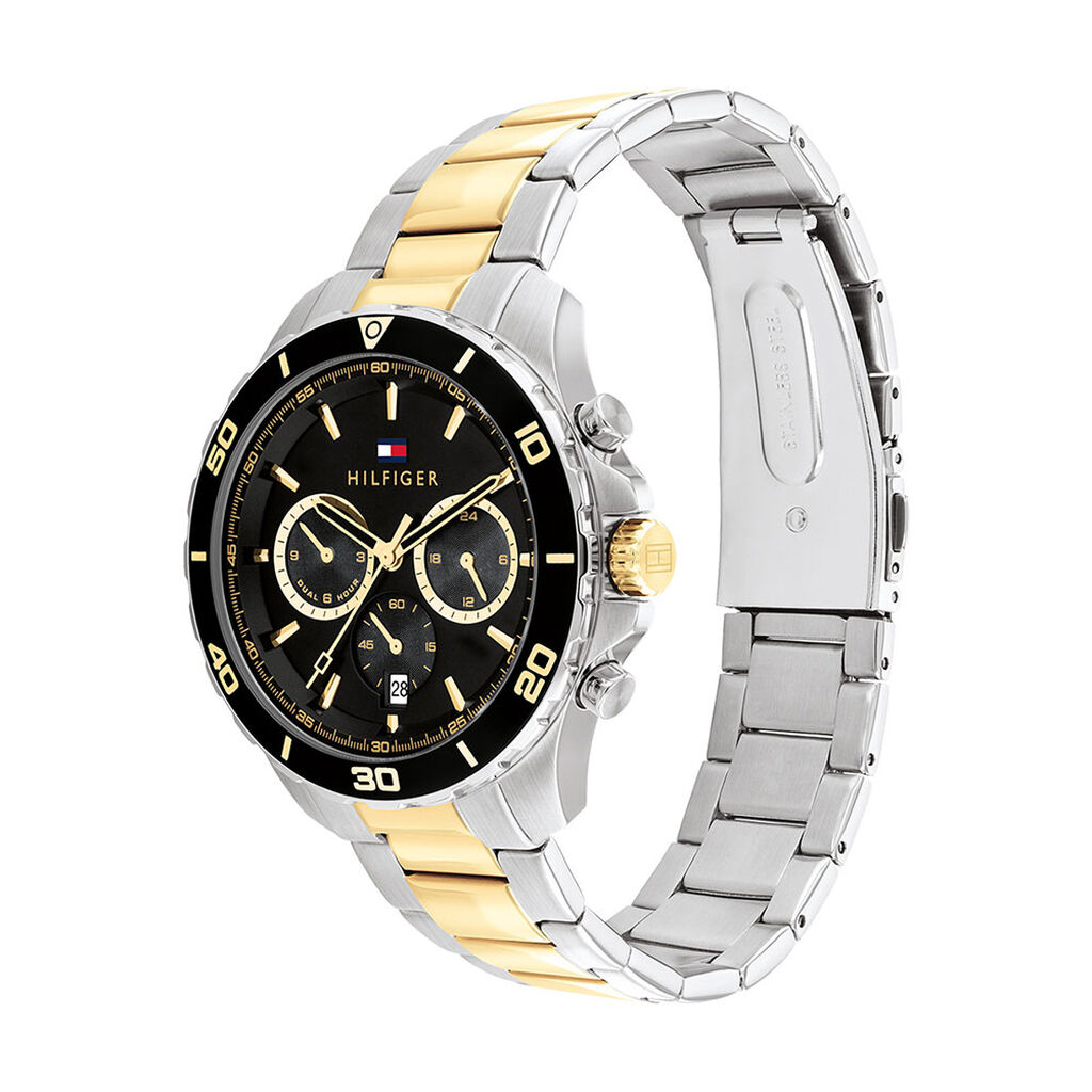 Montre Tommy Hilfiger Jordan Noir - Montres Homme | Histoire d’Or