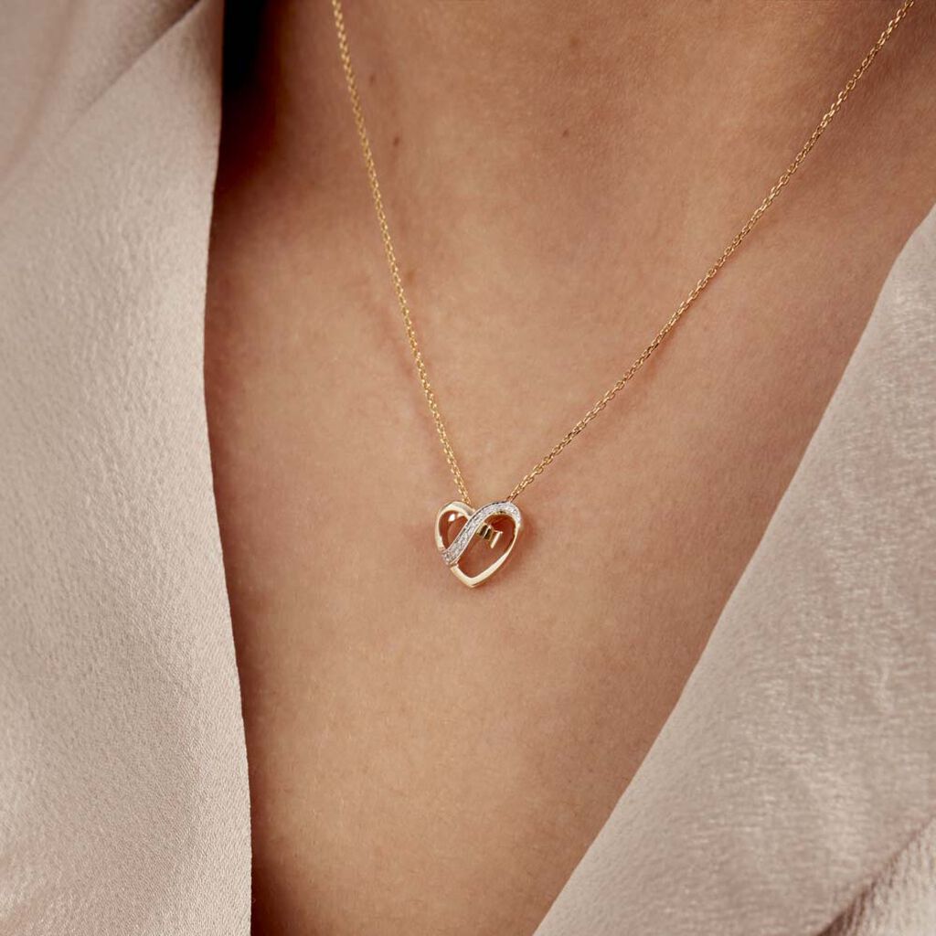 Collier Juliane Or Jaune Diamant - Colliers Femme | Histoire d’Or
