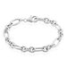 Bracelet Maille Camiorica Argent Blanc - Bracelets chaîne Femme | Histoire d’Or