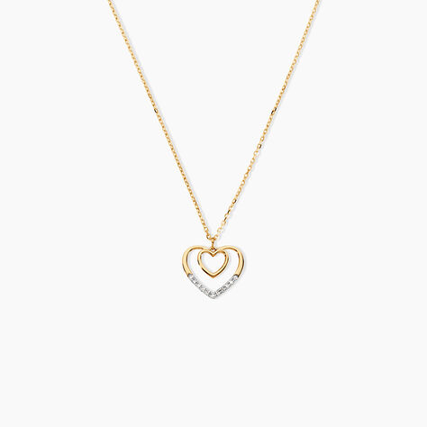 Collier Odine Or Jaune Diamant - Colliers Femme | Histoire d&rsquo;Or