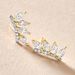 Boucles D'oreilles Puces Tiara Or Jaune Oxyde De Zirconium - Clous d'oreilles Femme | Histoire d’Or
