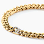 Bracelet Haskel Or Jaune Diamant - Bracelets cha&icirc;ne Homme | Histoire d&rsquo;Or