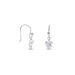 Boucles D'oreilles Pendantes Argent Blanc Sopher Oxydes De Zirconium - Boucles d'oreilles fantaisie Femme | Histoire d’Or