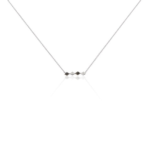Collier Enid Or Blanc Diamant - Colliers Femme | Histoire d’Or