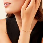 Bracelet Teoxane Argent Jaune - Bracelets Femme | Histoire d&rsquo;Or