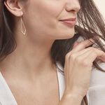 Boucles D'oreilles Pendantes Daina Or Jaune Oxyde De Zirconium - Boucles d'oreilles pendantes Femme | Histoire d&rsquo;Or