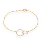 Bracelet Nacha Plaque Or Jaune - Bracelets Femme | Histoire d&rsquo;Or