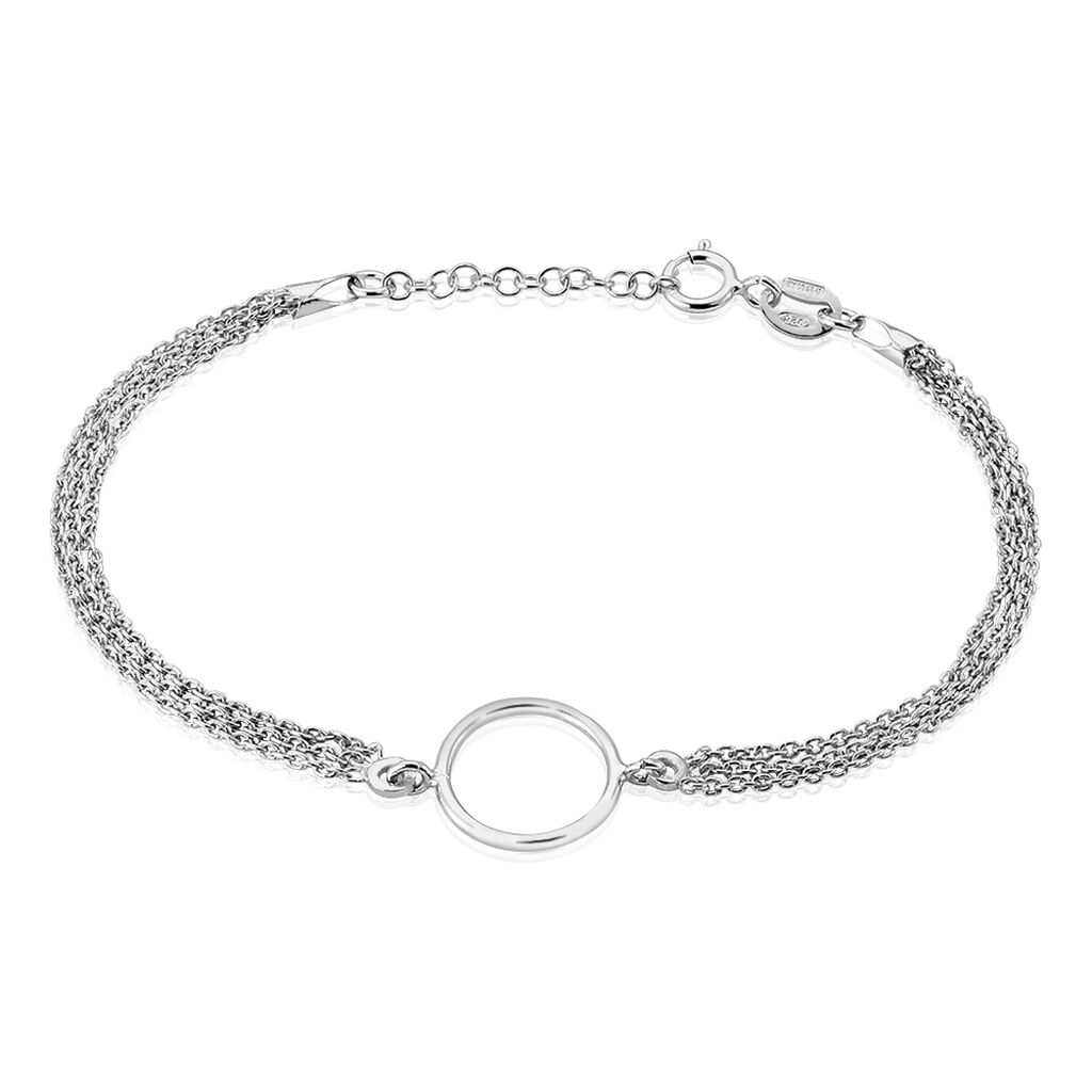 Bracelet Kaelly Argent Blanc - Bracelets Femme | Histoire d&rsquo;Or