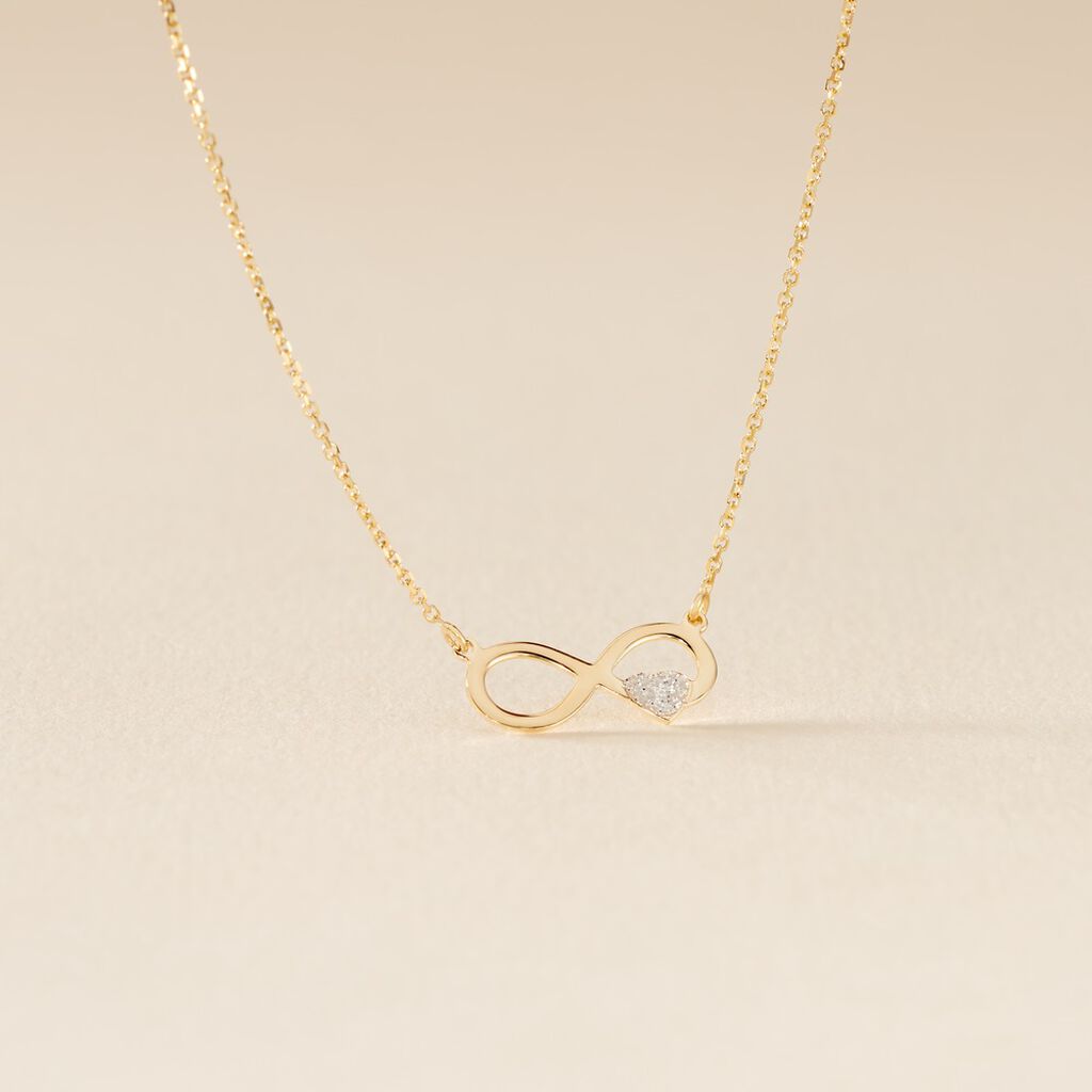 Collier Solemnia Or Jaune - F&ecirc;te des m&egrave;res Femme | Histoire d&rsquo;Or