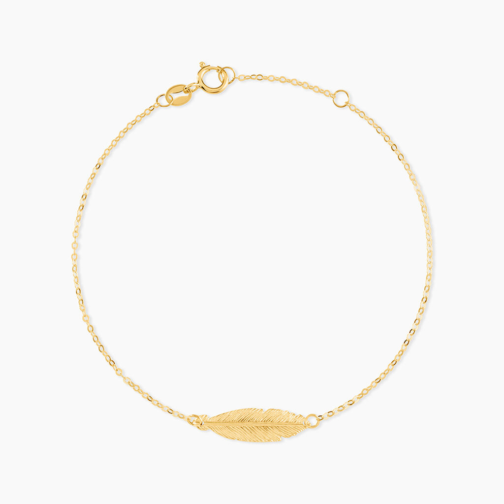 Bracelet Delphinium Or Jaune - Bracelets Femme | Histoire d&rsquo;Or