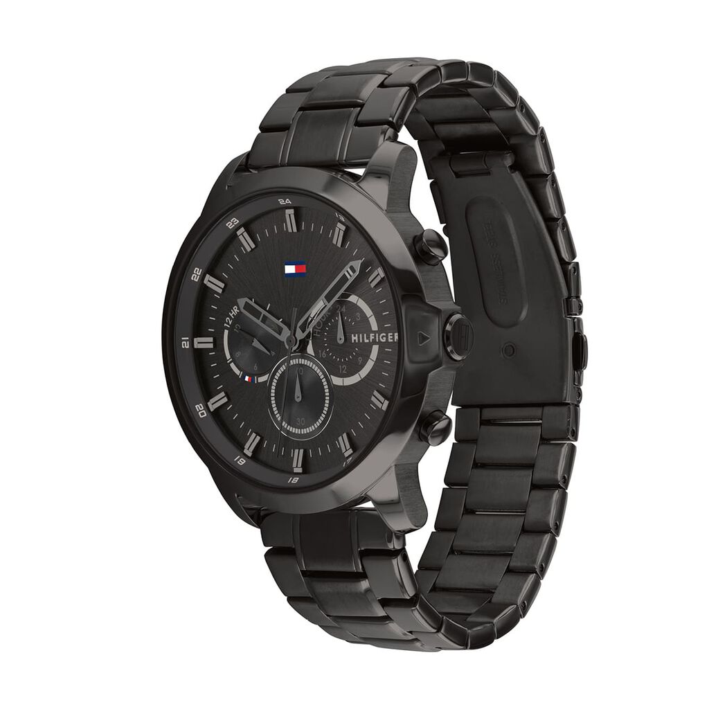 Montre Tommy Hilfiger Jameson Noir - Montres Homme | Histoire d’Or
