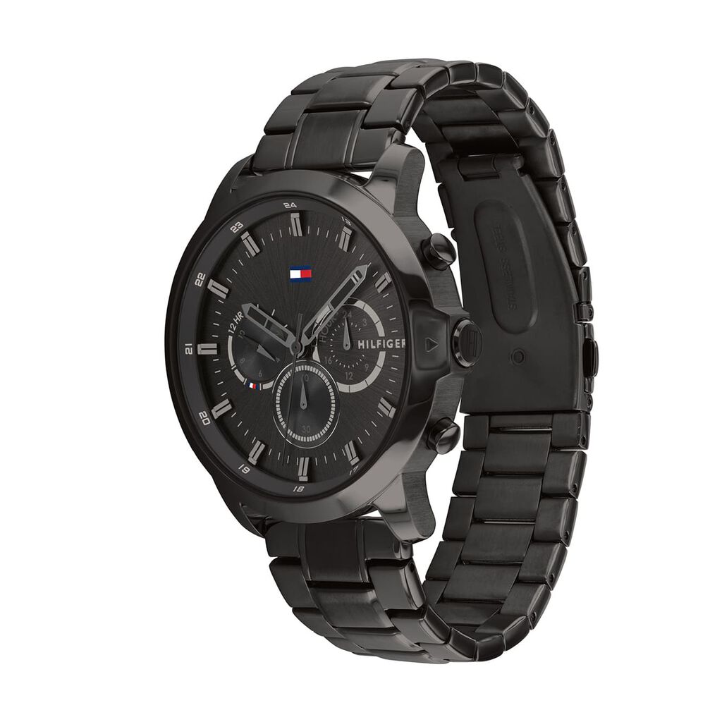 Montre Tommy Hilfiger Noir - Montres Homme | Histoire d’Or