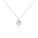 Collier Argent Blanc Lew - Colliers Zodiaque Homme | Histoire d’Or